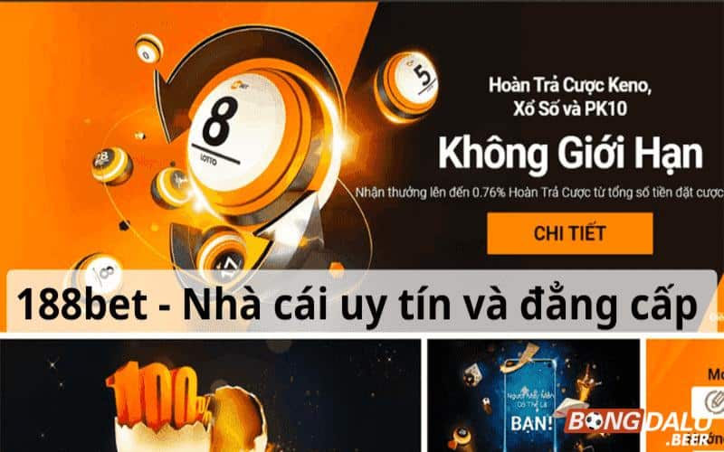 Một số thông tin cơ bản về nhà cái cá cược 188bet
