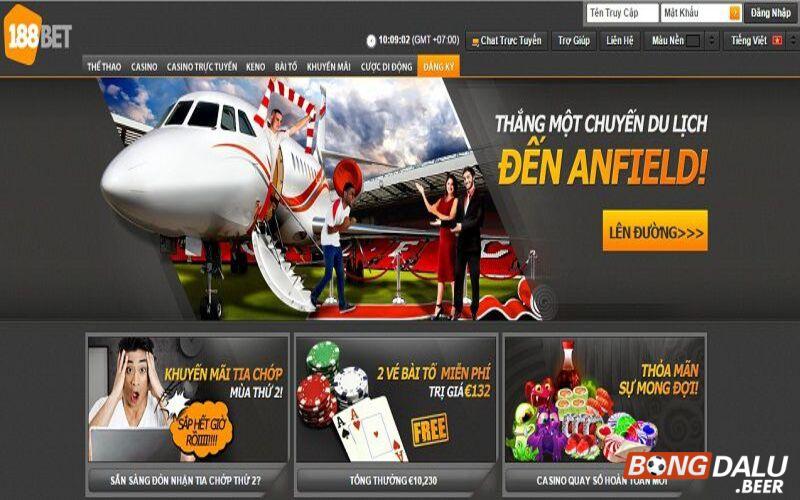 Những ưu điểm nổi bật của nhà cái cá cược 188bet
